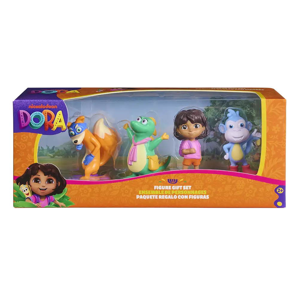 Dora | Pack 4 Mini Figuras