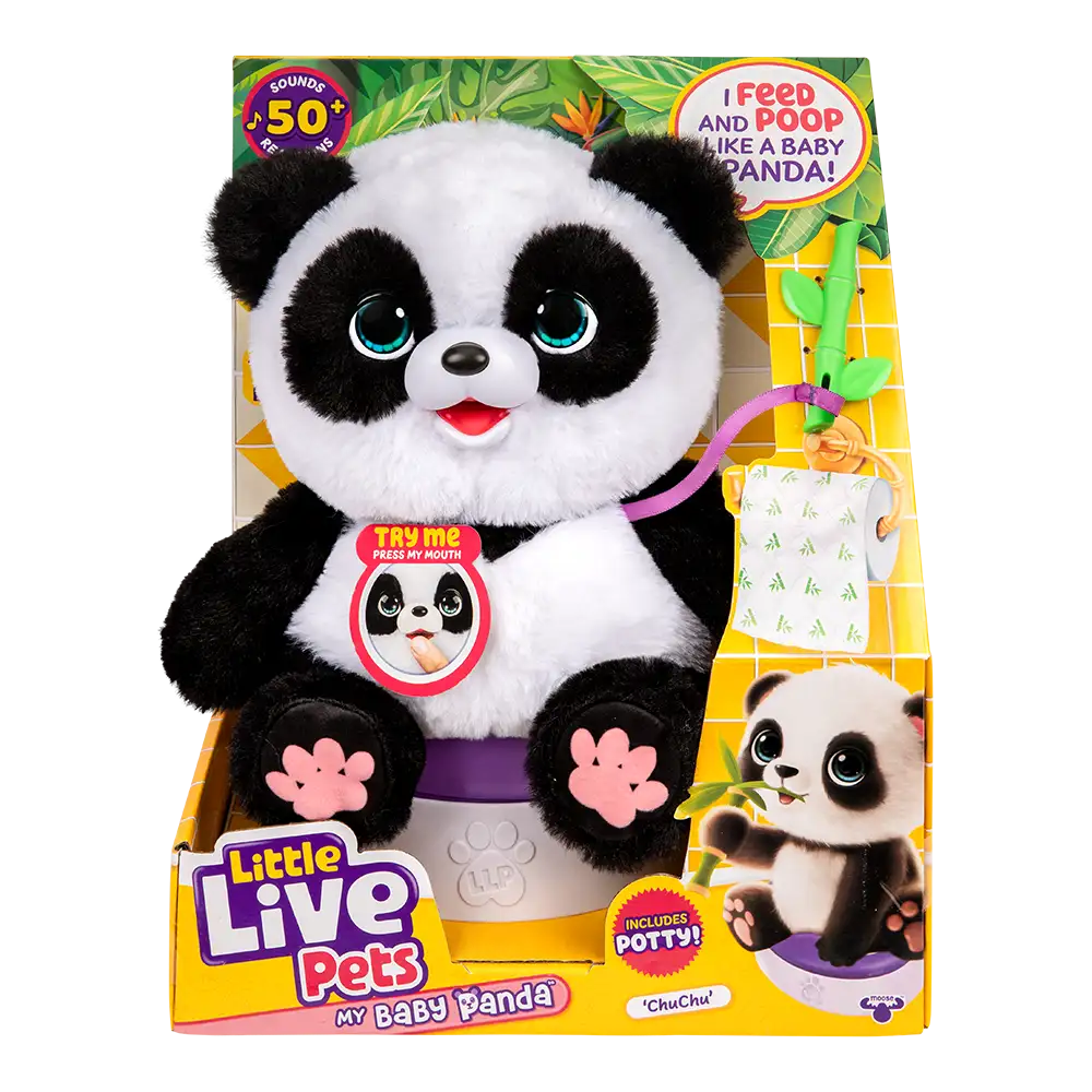 Little Live Pets | Panda Interactivo Chu Chu