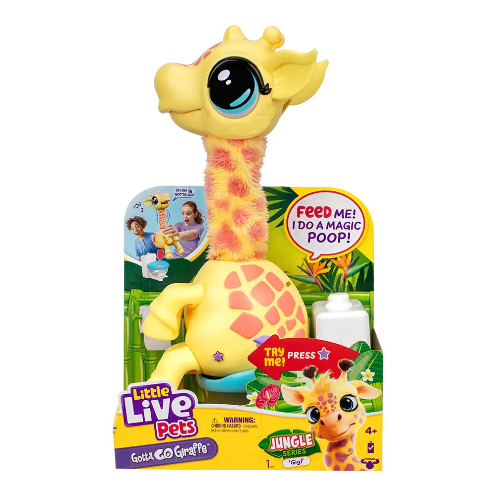 Little Live Pets | Jirafa Interactiva Gilbert