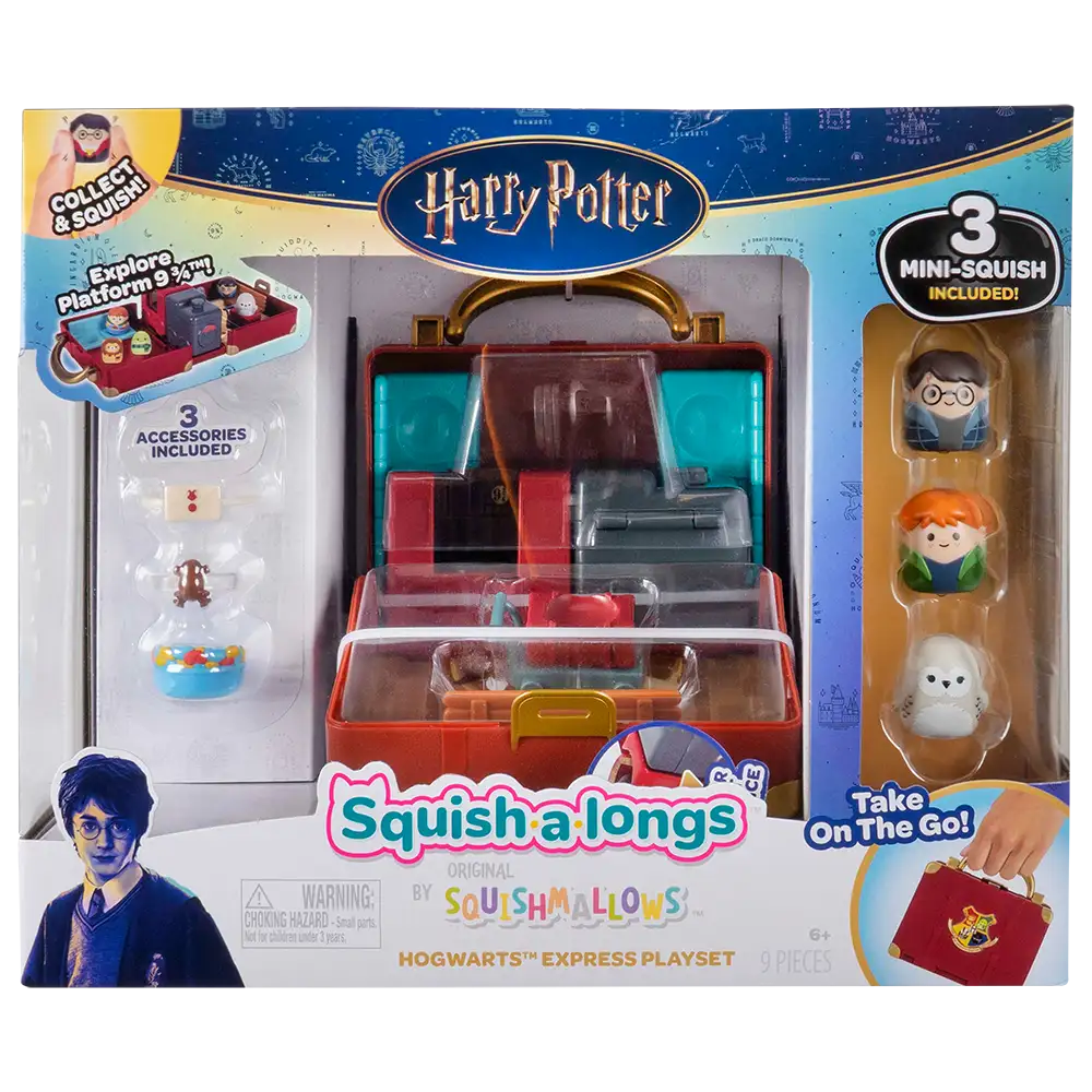 Squish-a-longs | Playset Harry Potter Hogwarts Express