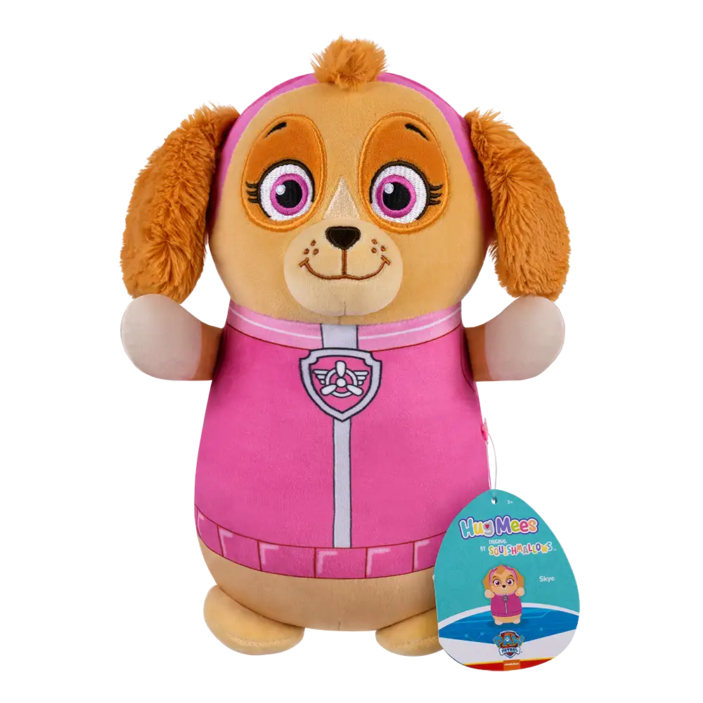 Squishmallows | Juguete coleccionable Hugmees Paw Patrol