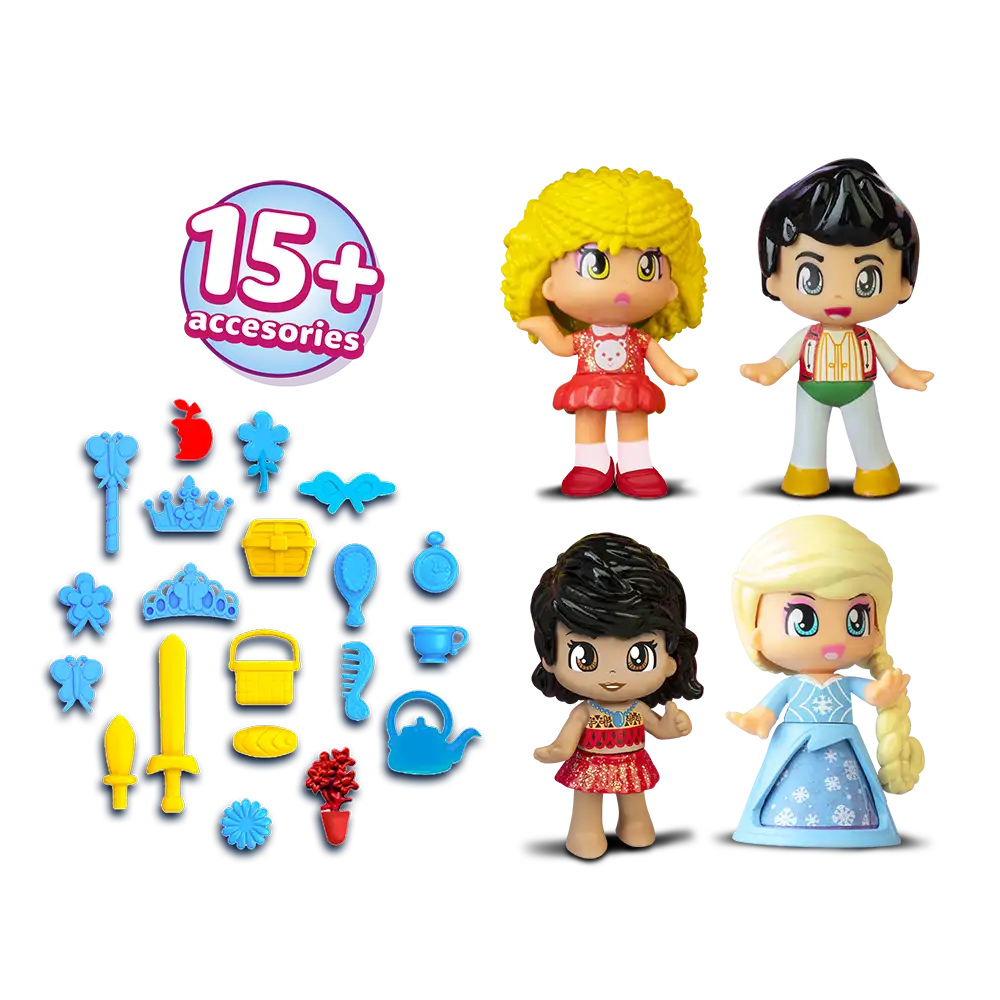Pinypon | Pack Tales 4 Figuras | slide 2
