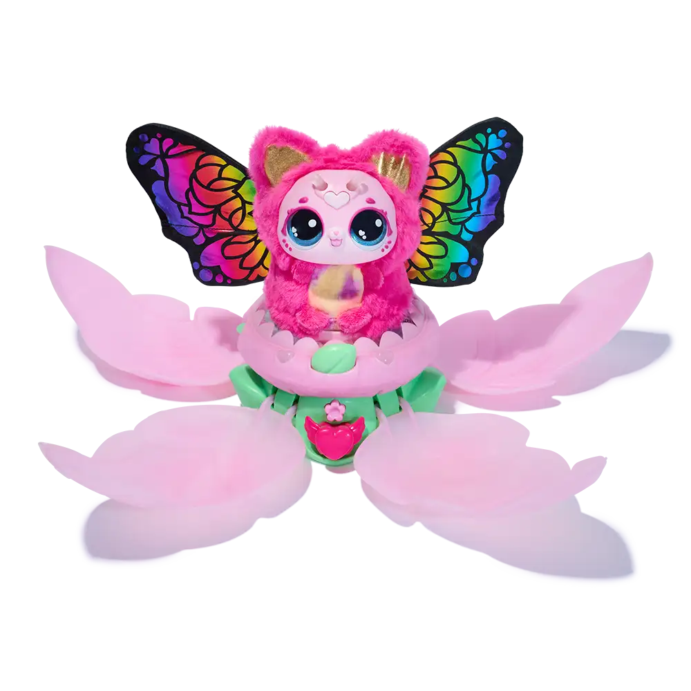 Hatchimals | Bloomables Kitty Fly Mascota Interactiva | slide 9