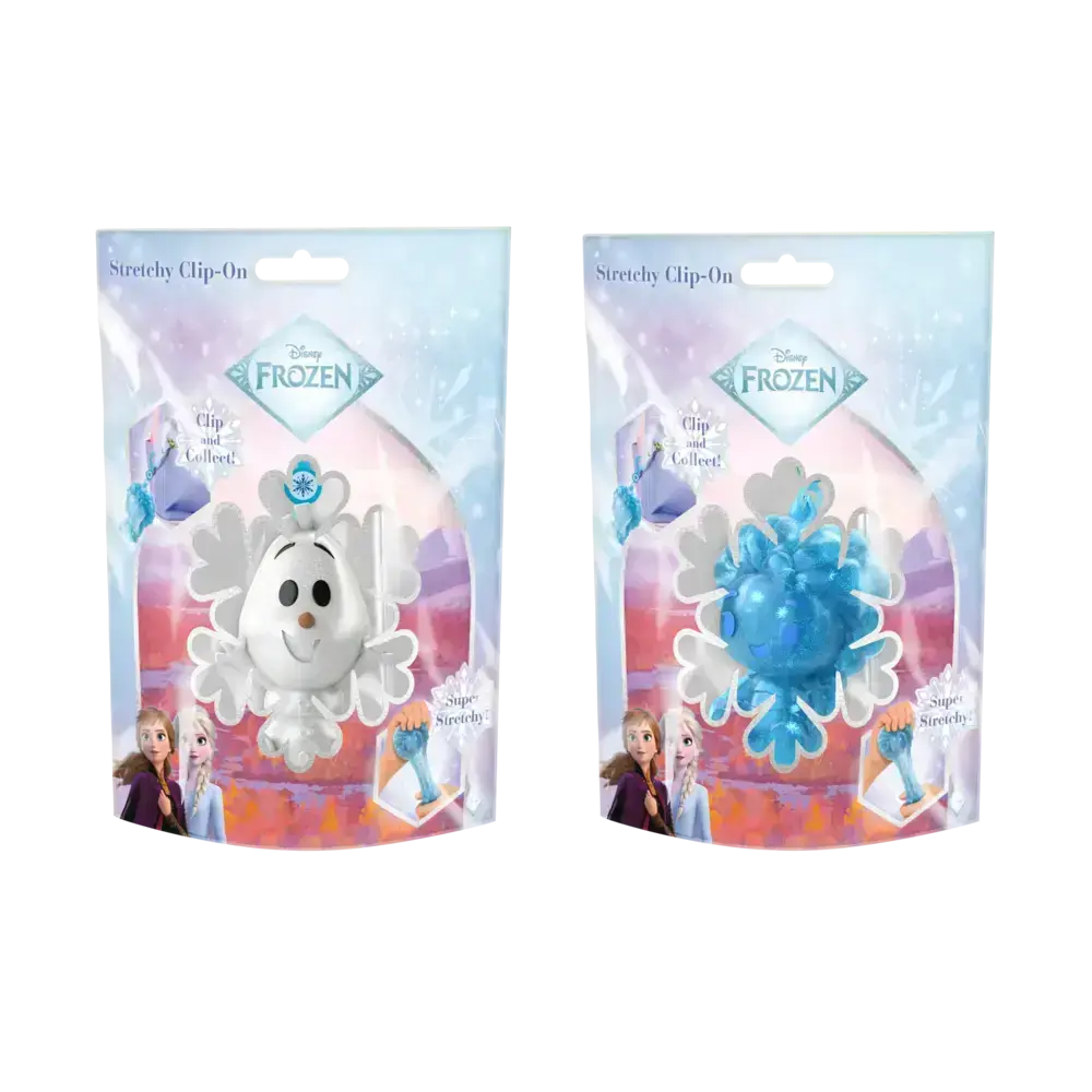Figuras Squishy Frozen Elsa y Olaf | Con Clip Colgante | slide 6