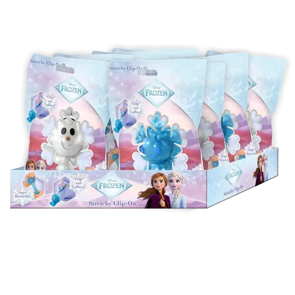 Figuras Squishy Frozen Elsa y Olaf | Con Clip Colgante | slide 4