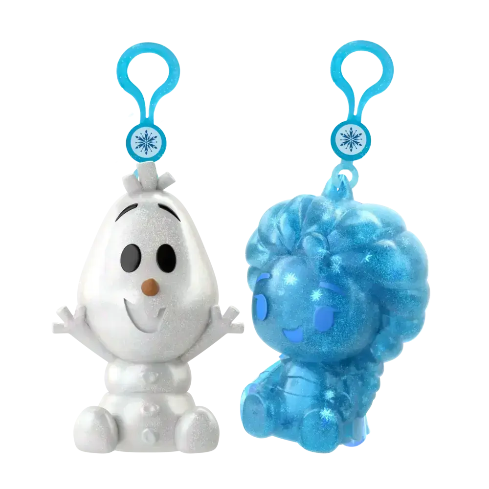 Figuras Squishy Frozen Elsa y Olaf | Con Clip Colgante | slide 5