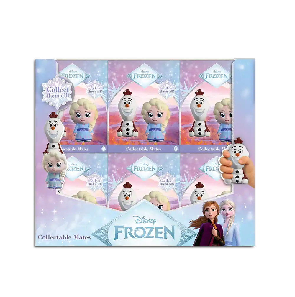 Frozen | Foamates Personajes Sorpresa Elsa y Olaf  | slide 1