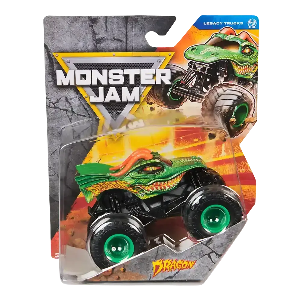 Monster Jam | Vehículo Dragon 1:64