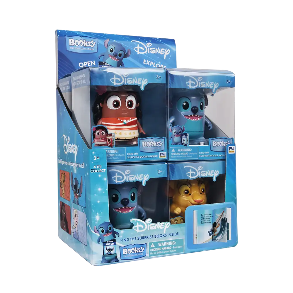 Booksy | Figura Disney con mini libro 