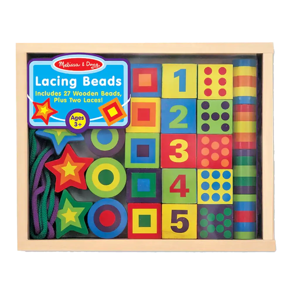 Melissa & Doug | Playset Lacing Beads