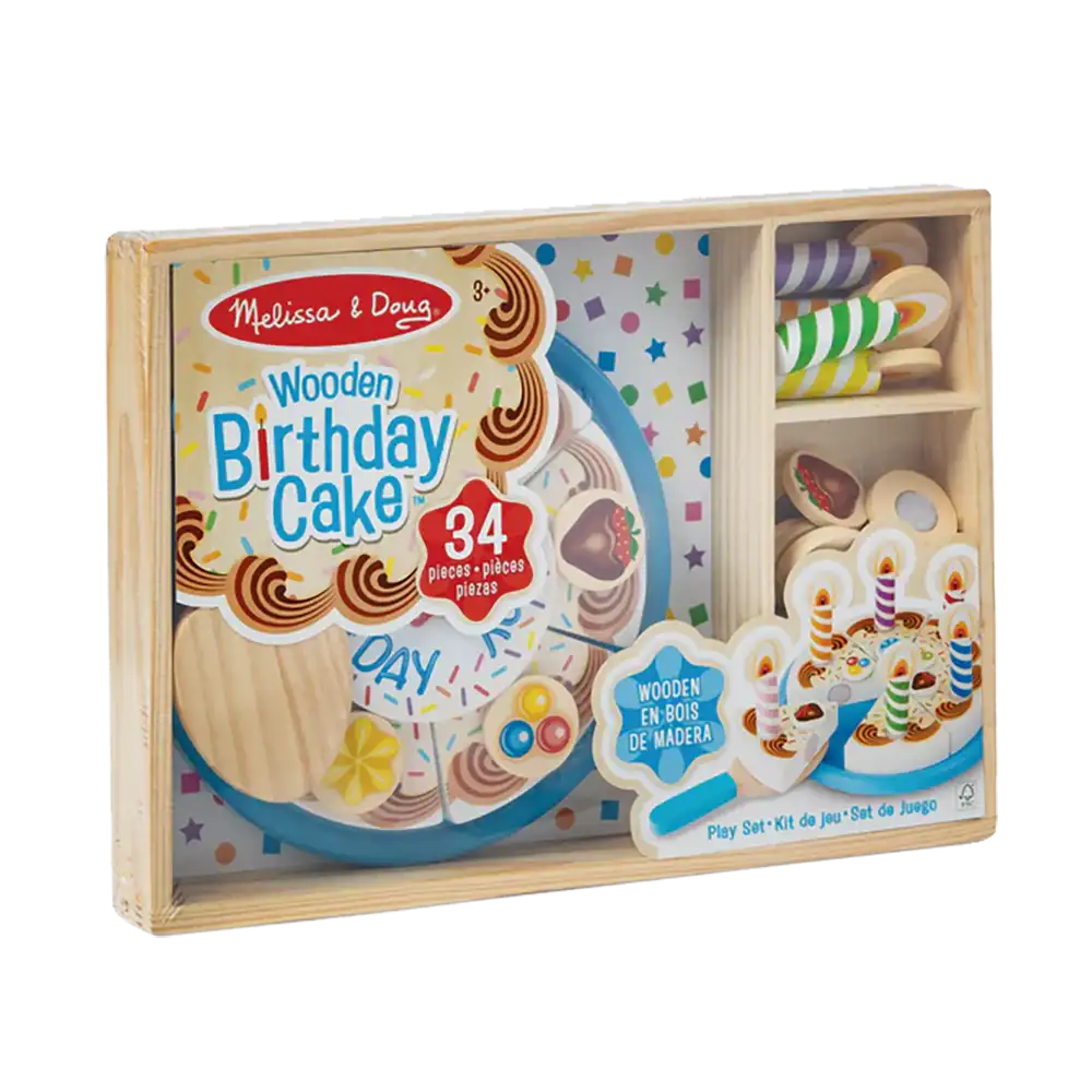 Melissa & Doug | Playset Torta de Cumpleaños