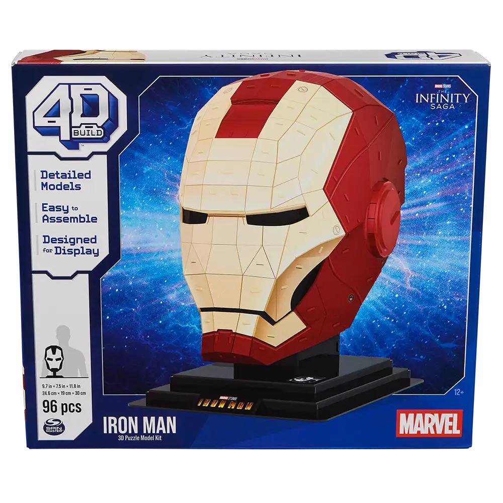 4D | Rompecabezas Máscara Ironman