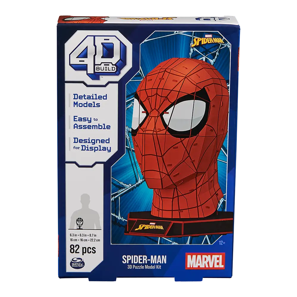 4D | Rompecabezas Máscara Spider-man