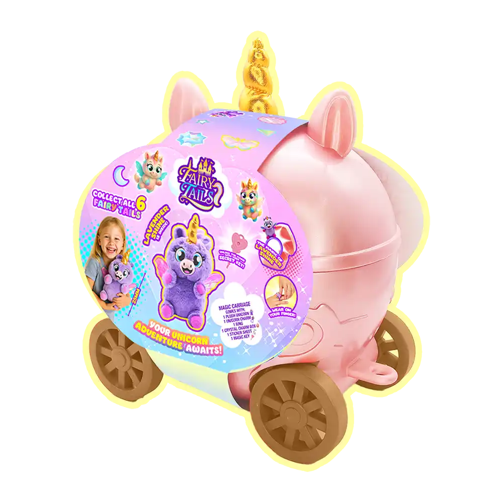 Mini World - Carruaje Sorpresa Con Unicornio Y Accesorios