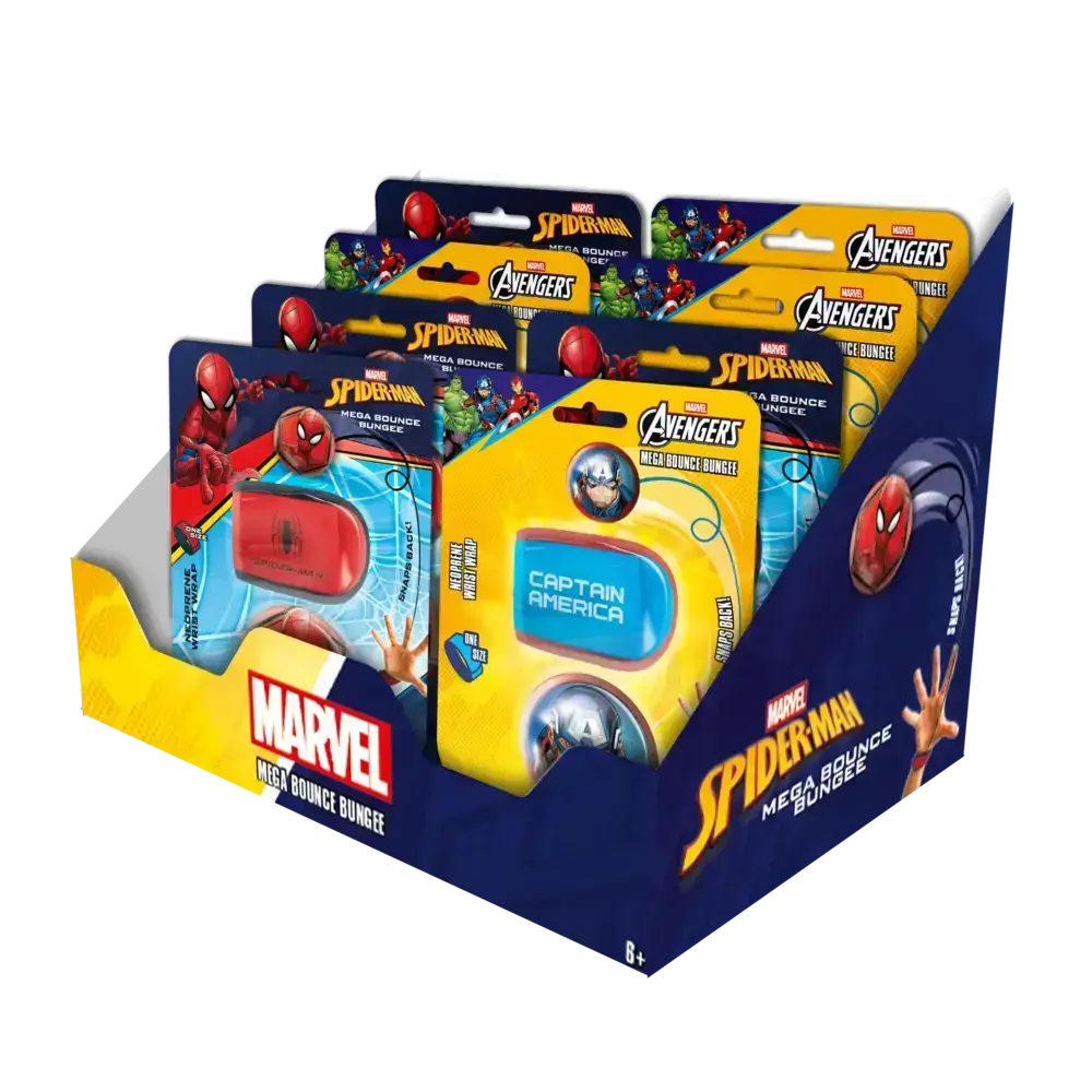 Marvel | Pelota Bungee con Muñequera