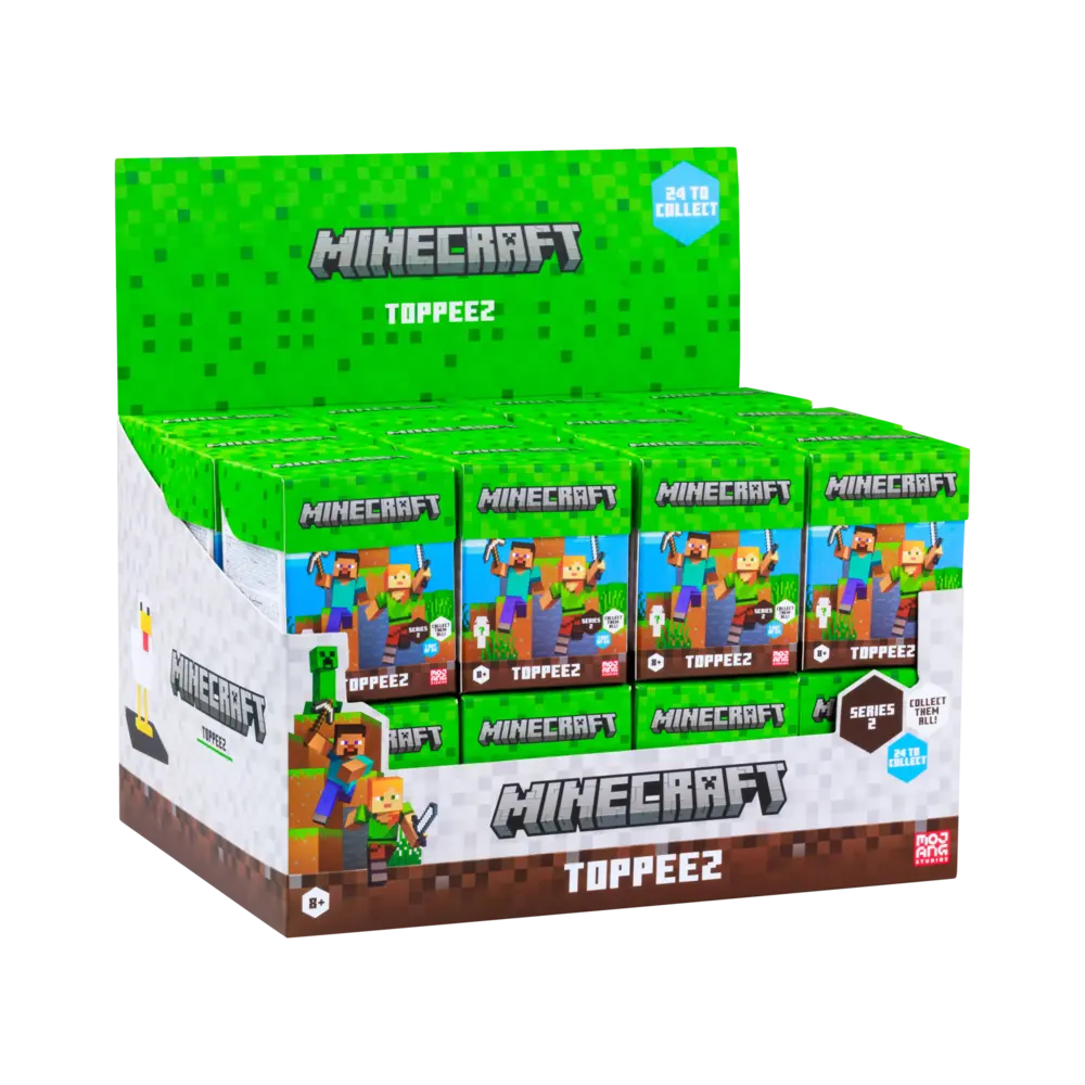 Minecraft 3D Toppez - Display box