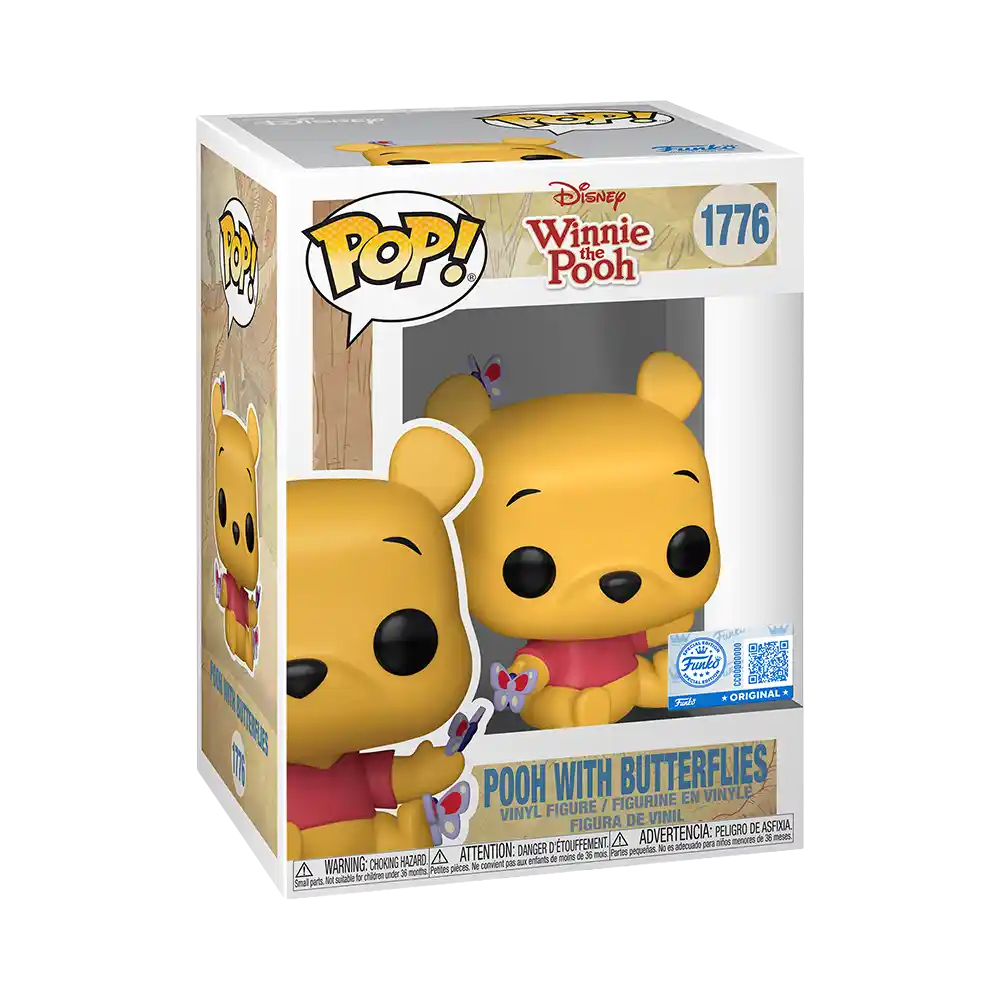 Funko POP | Disney Winnie the Pooh con Mariposas Figura Coleccionable | slide 1