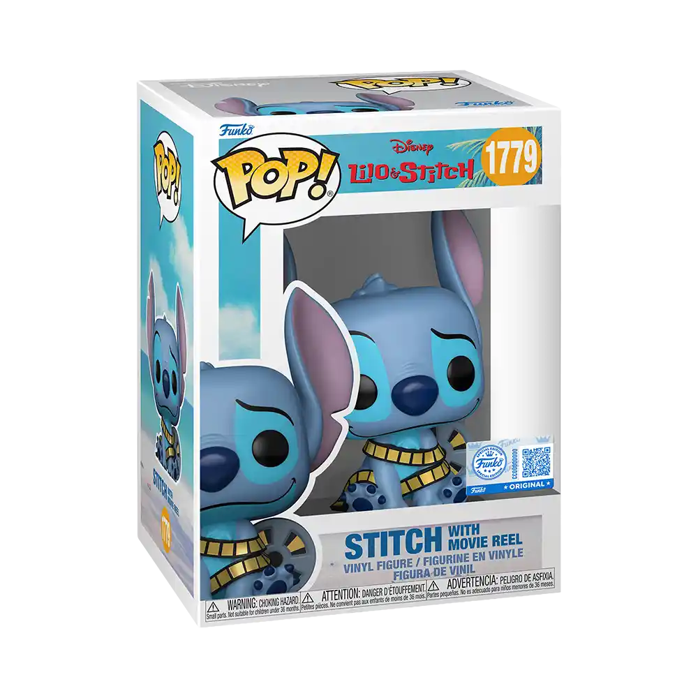 Funko POP | Disney Lilo & Stitch Stitch con Cinta de Cine Figura Coleccionable | slide 1