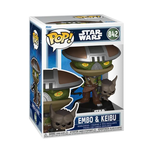 Funko POP | Star Wars Embo & Keibu Figura Coleccionable | slide 1