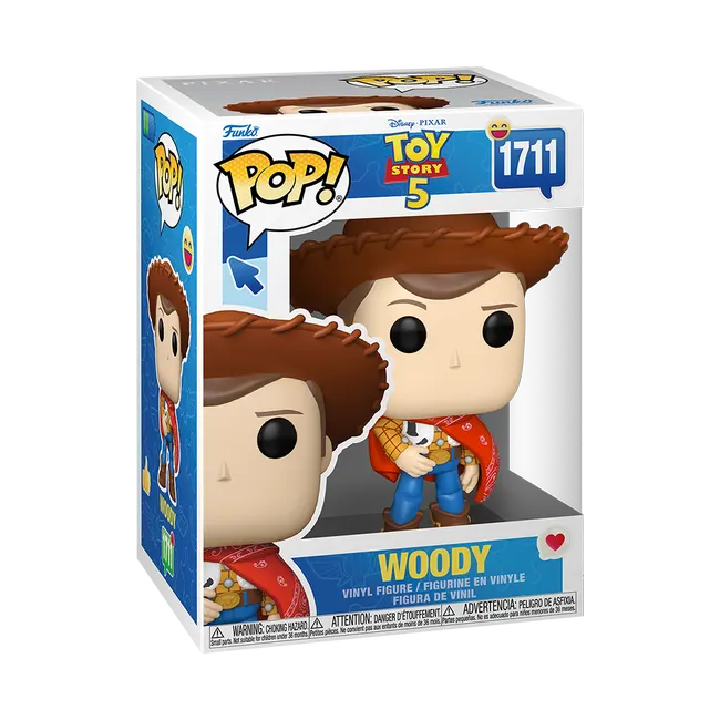 Funko POP | Disney Pixar Toy Story 5 Woody Figura Coleccionable | slide 1