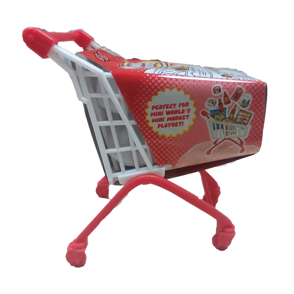 Mini World - Carrito de Compras Con Alimentos Y Accesorios | slide 2