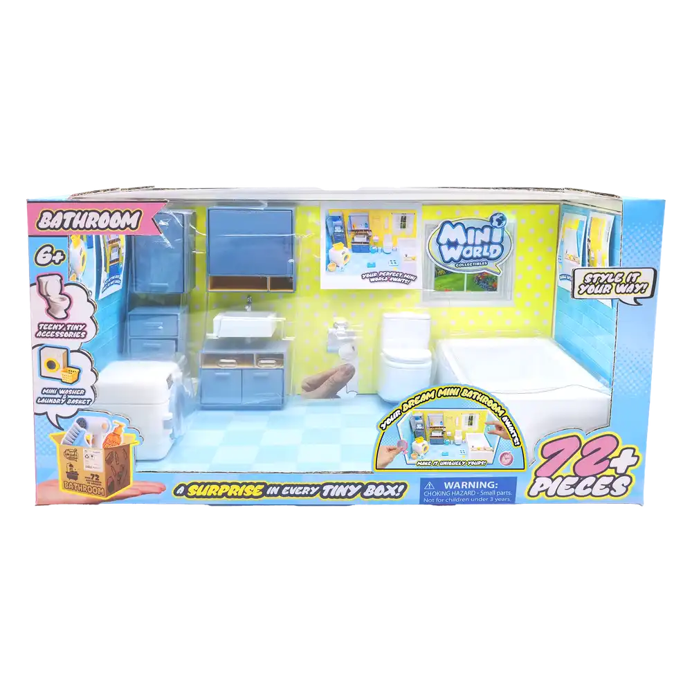Mini World - Playset Baño con Accesorios | slide 1