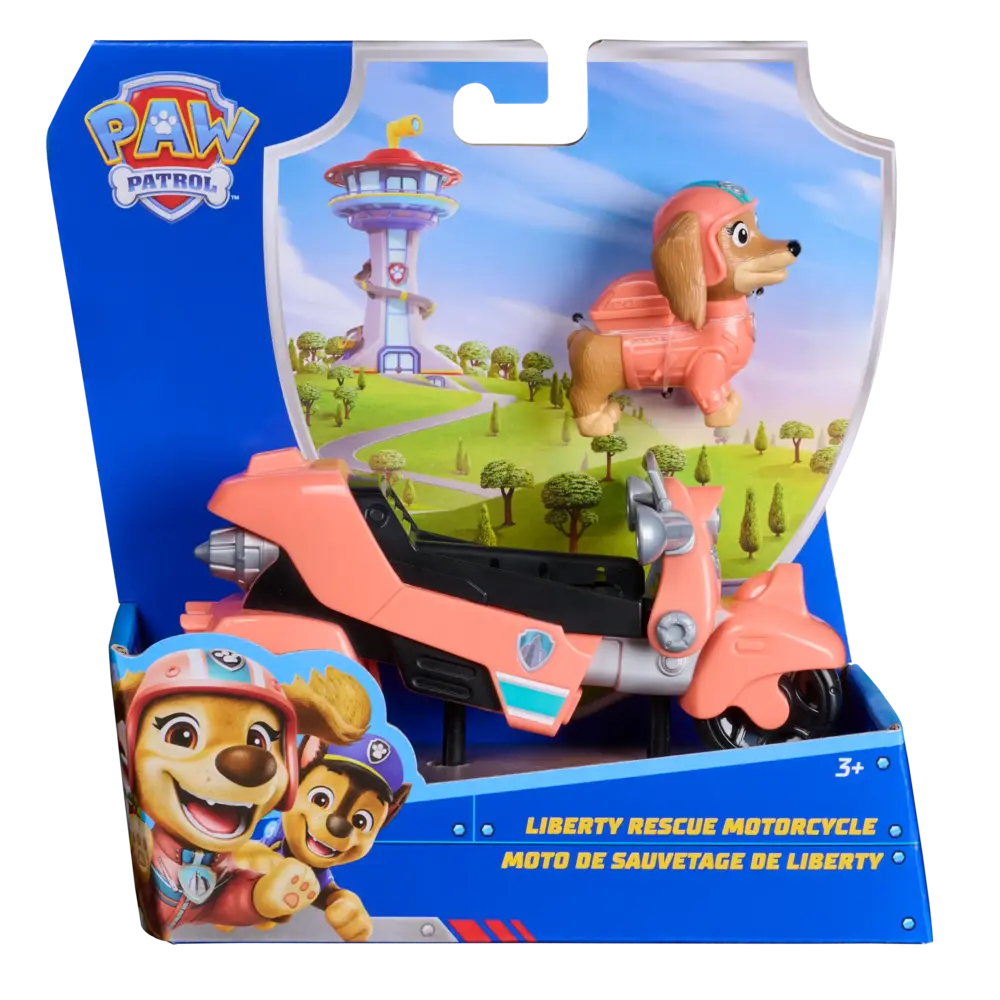 Paw Patrol | Vehículo Liberty con Figura Desmontable
