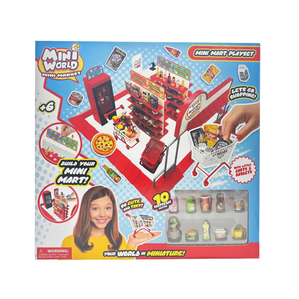 Mini World Playset Mini Supermercado con Accesorios | slide 4