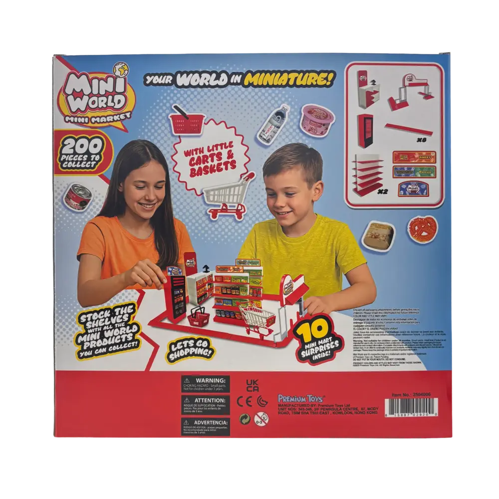 Mini World Playset Mini Supermercado con Accesorios | slide 3