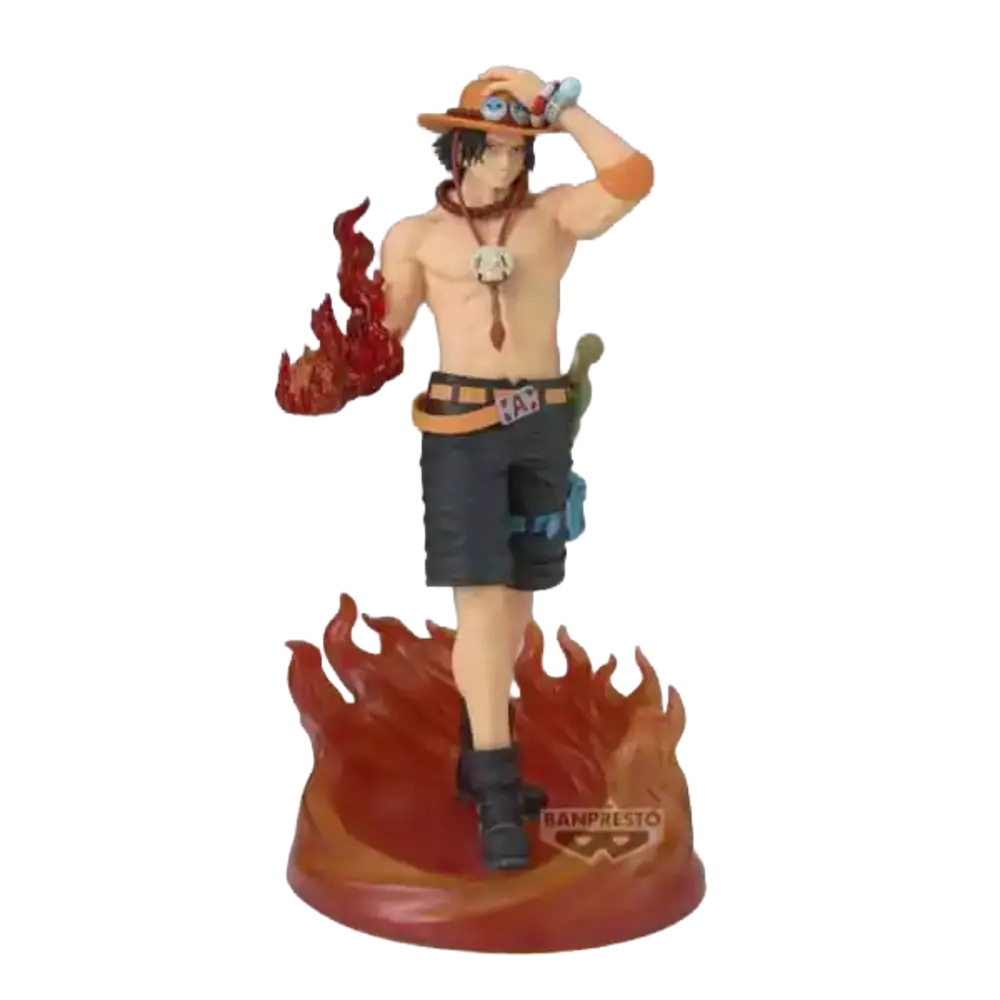 Banpresto One Piece | The Shukko Logia Portgas D. Ace Figura 20 cm