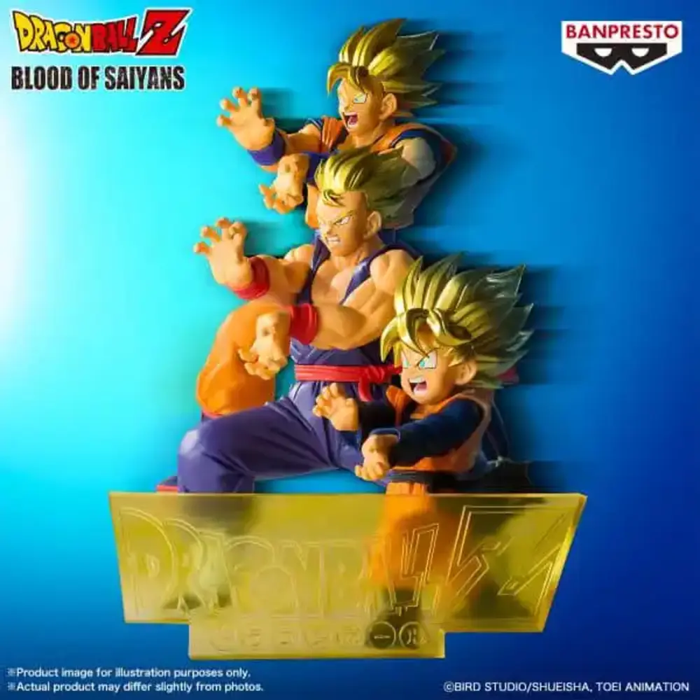 Banpresto Dragon Ball Blood of Saiyans | Gohan SSJ Figura 17 cm | slide 2