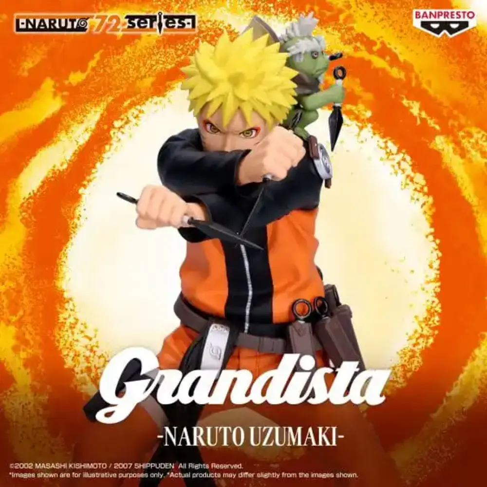 Banpresto Naruto Grandista | Naruto Uzumaki Figura 22 cm | slide 5
