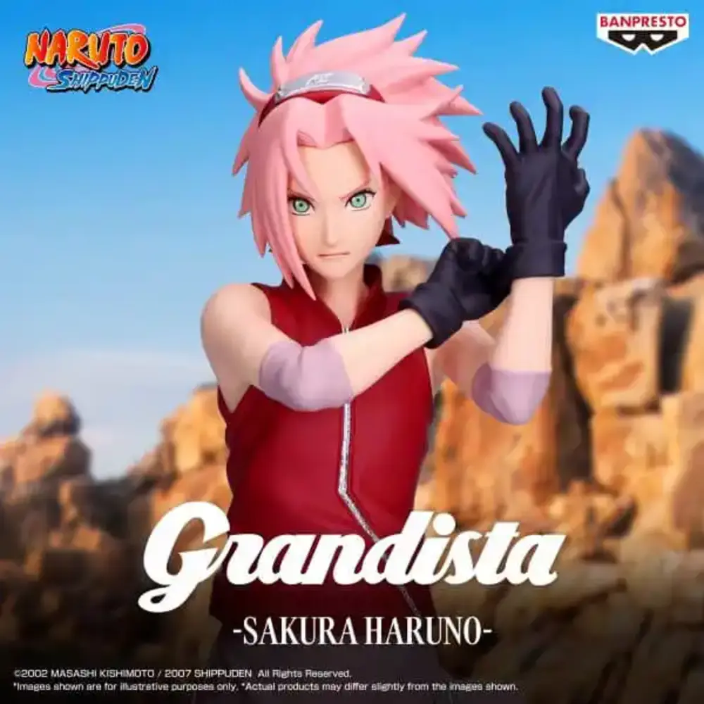 Banpresto Naruto Shippuden Grandista | Sakura Haruno Figura 26 cm | slide 4