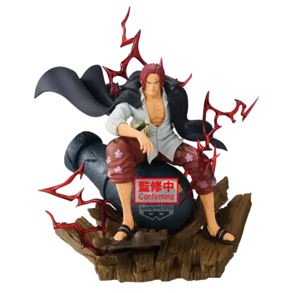 Banpresto One Piece | Theorem Soul Shanks Figura 24 cm