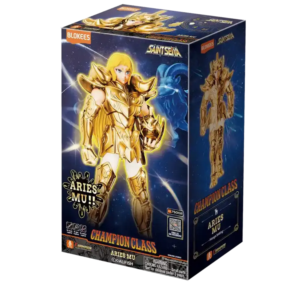 Blokees Saint Seiya | Aries Mu Champion Class Figura 15 cm | slide 3