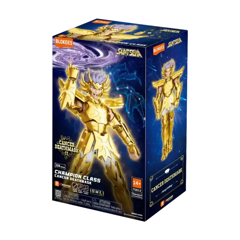 Blokees Saint Seiya | Cancer Deathmask Champion Class Figura 14 cm  | slide 6