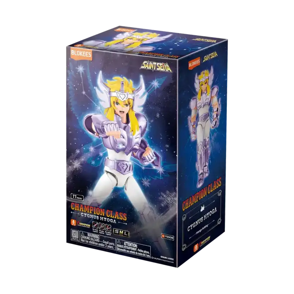 Blokees Saint Seiya | Cygnus Hyoga Champion Class Figura 13,5 cm | slide 7