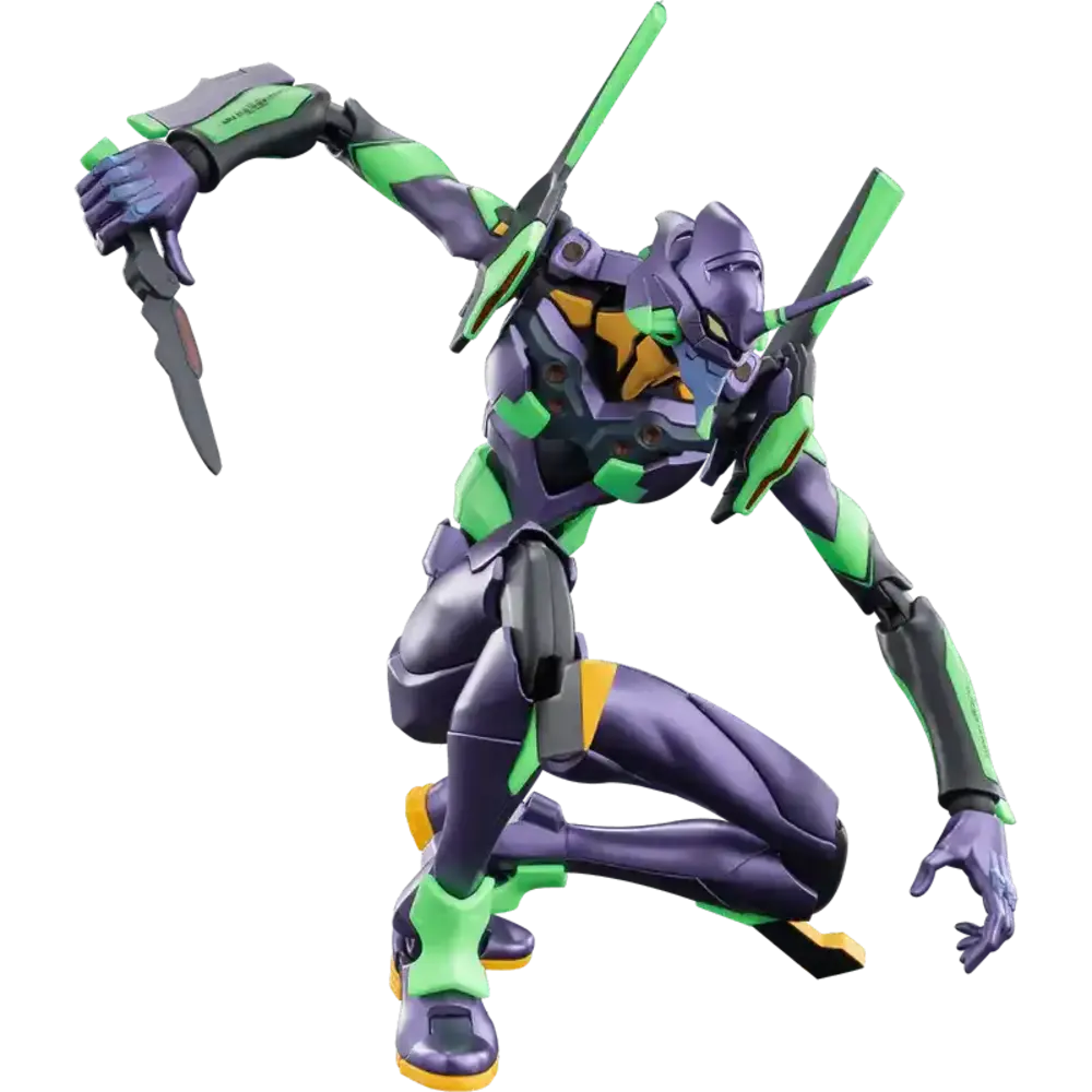 Blokees Evangelion | EVA-01 Action Edition Figura Armable 17 cm | slide 2