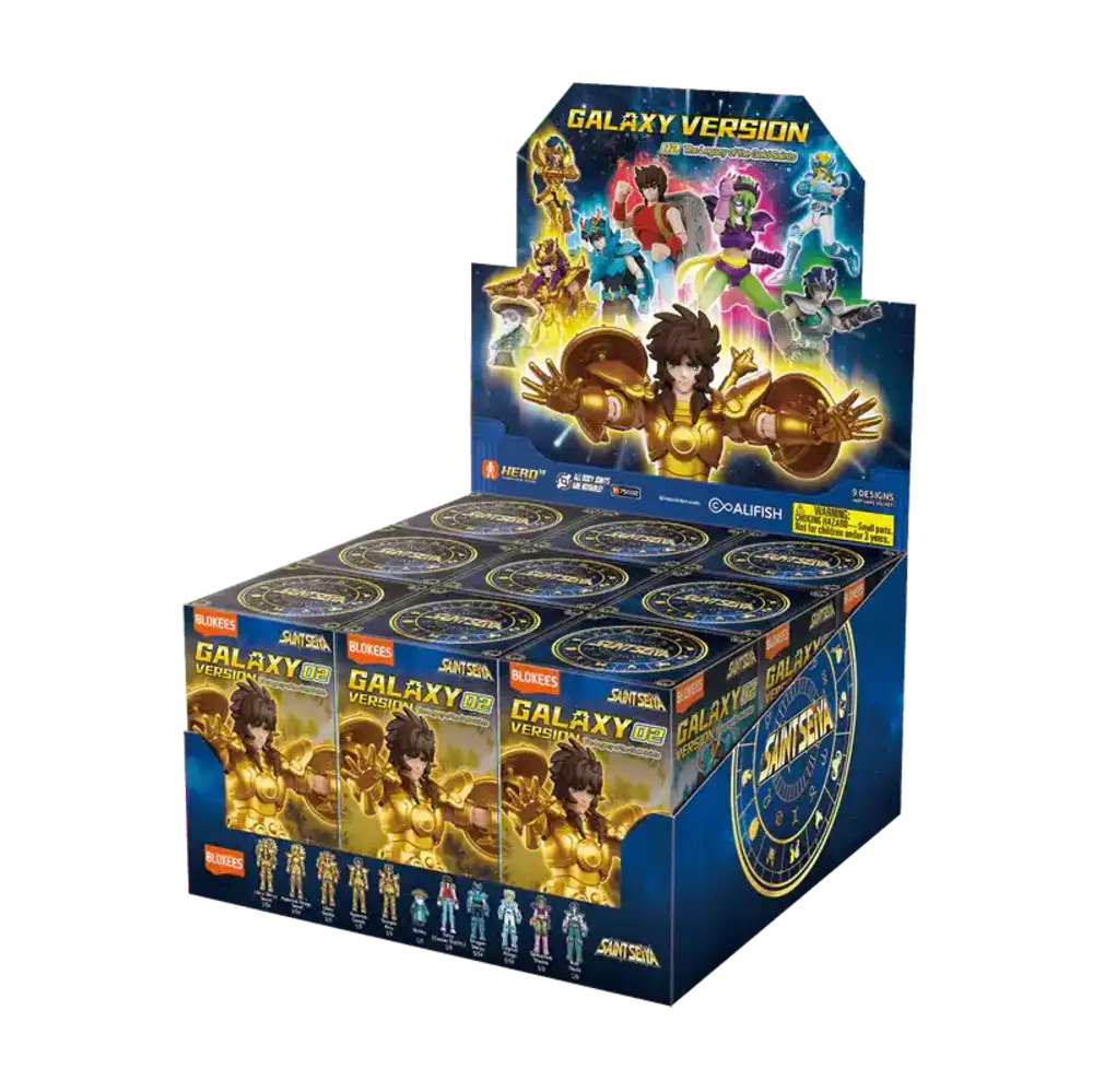 Blokees Saint Seiya | Galaxy Gold Saints Blind Box 10-12 cm | slide 2