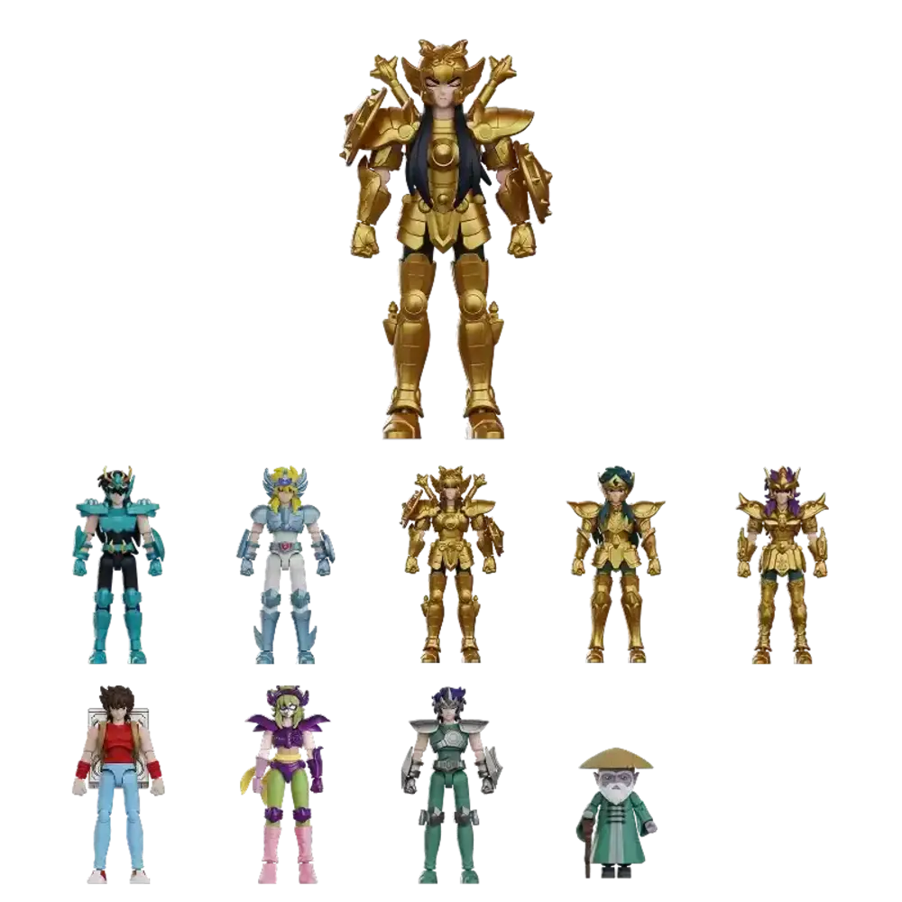 Blokees Saint Seiya | Galaxy Gold Saints Blind Box 10-12 cm