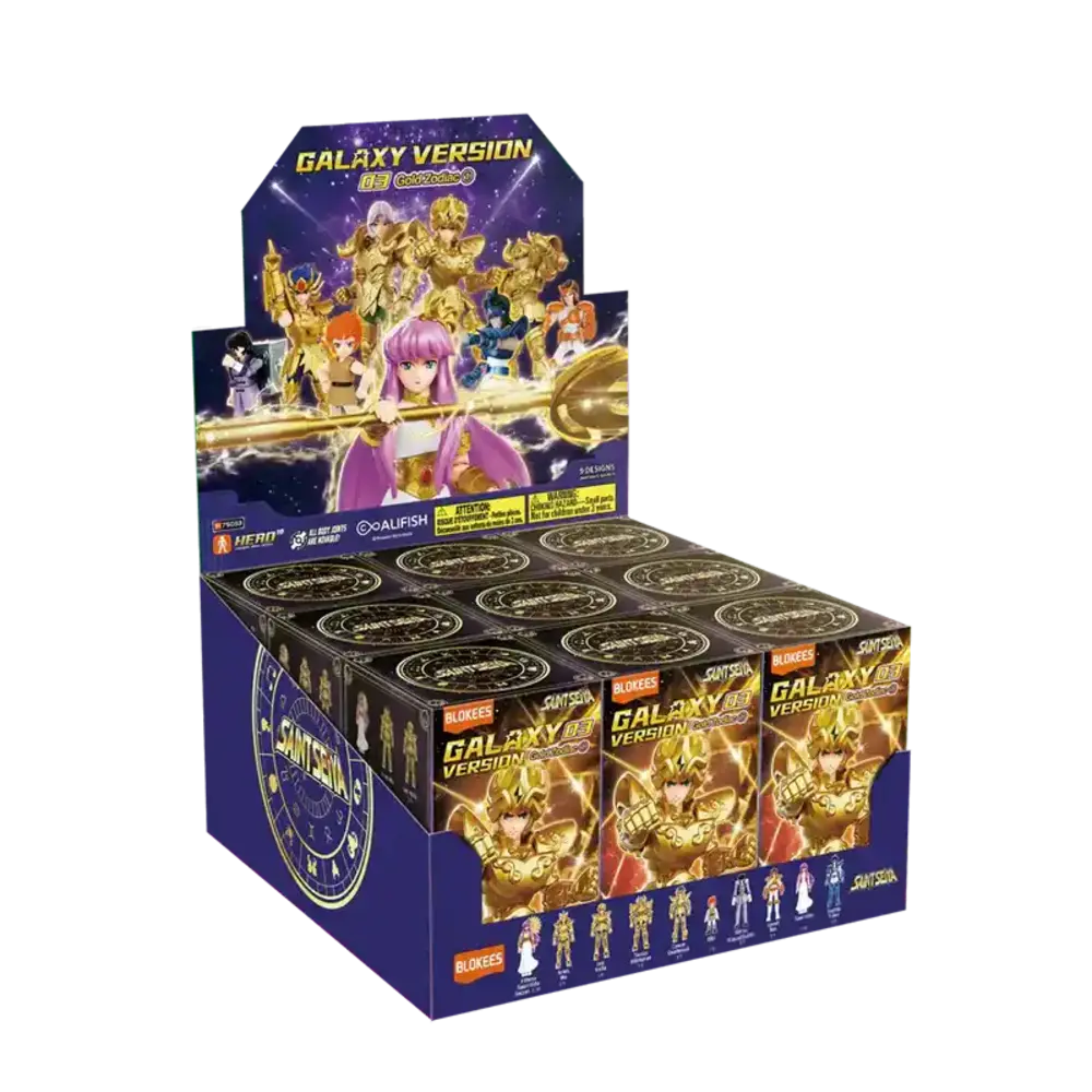 Blokees Saint Seiya | Gold Zodiac Blind Box Figuras 13 cm | slide 2