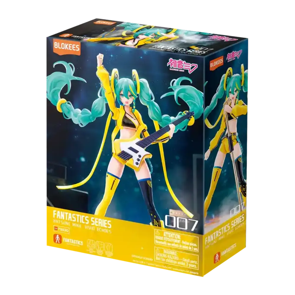 Blokees Fantastics Series | Hatsune Miku Vivid Echoes Figura Armable 17 cm | slide 3