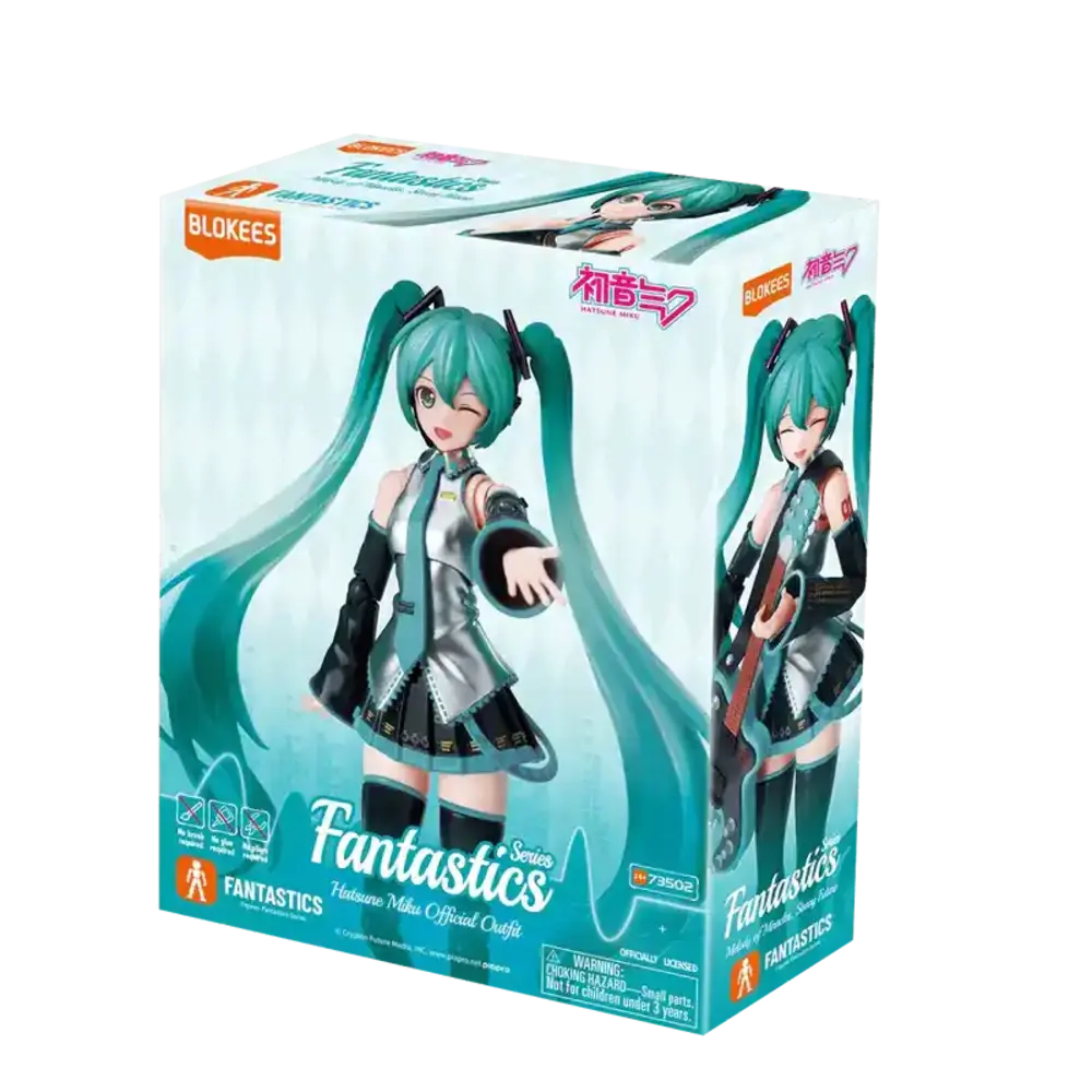 Blokees Fantastics Series |  Hatsune Miku Figura Armable 15 cm | slide 3