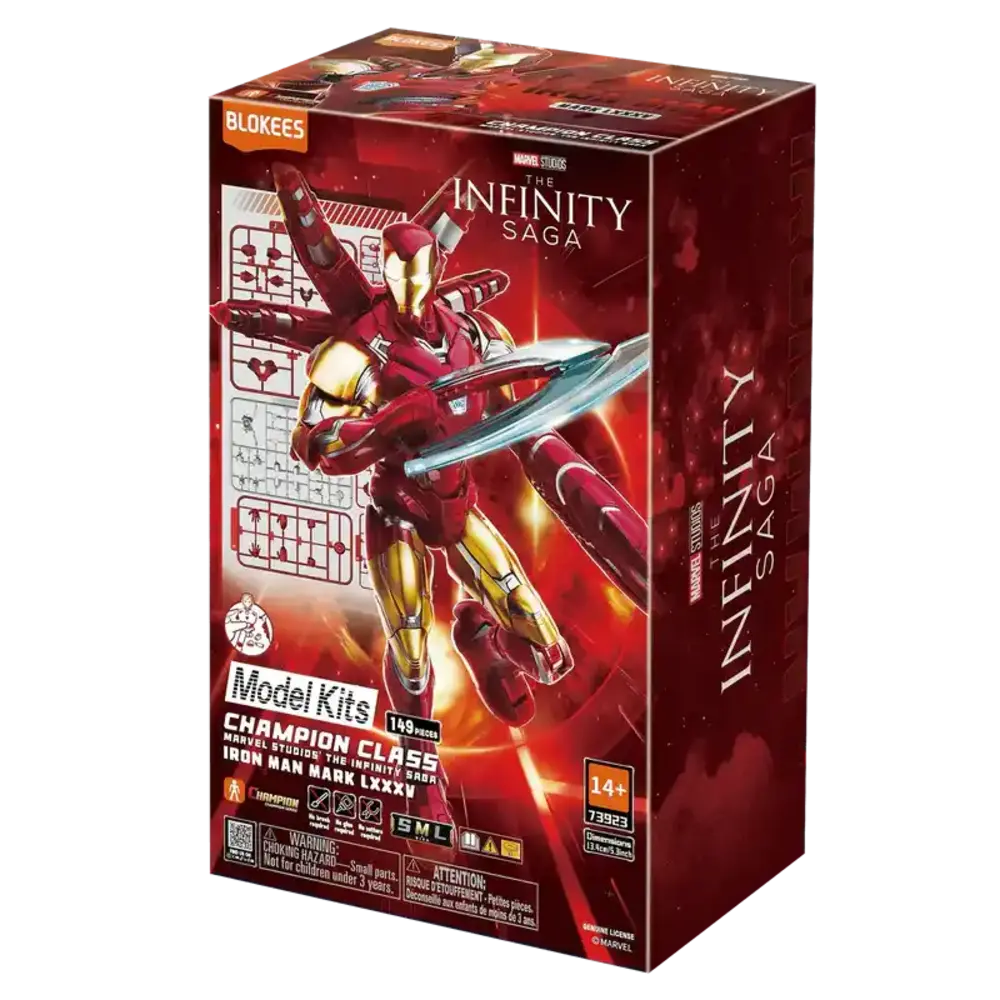 Blokees Marvel | Iron Man Mark LXXXV Figura LED 13 cm | slide 3