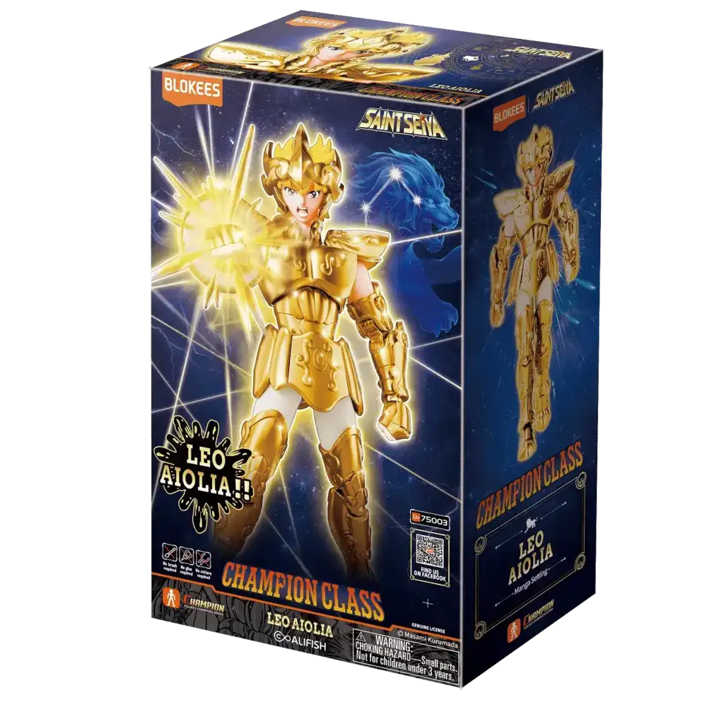Blokees Saint Seiya | Leo Aiolia Champion Class Figura 15 cm | slide 4