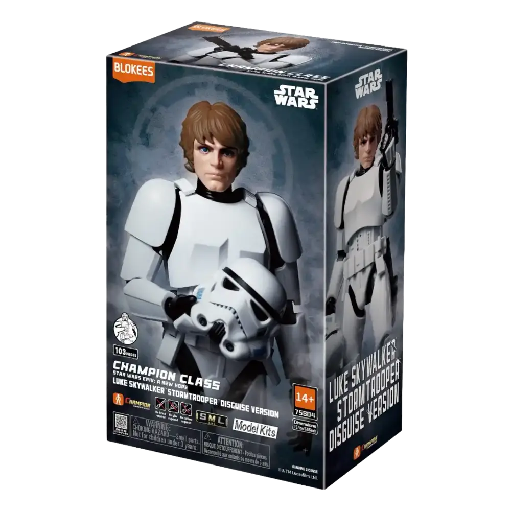 Blokees Star Wars | Luke Skywalker Stormtrooper Disguise Figura 15,4 cm | slide 2