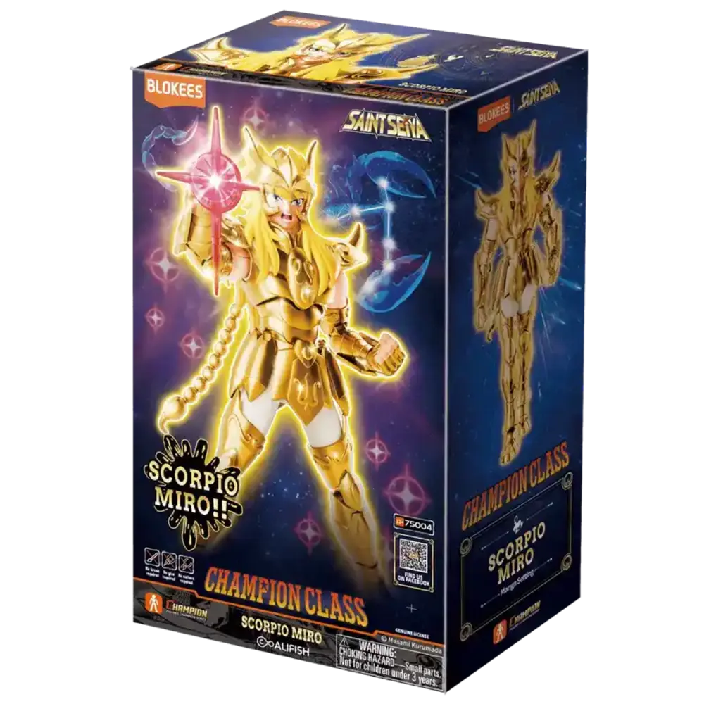 Blokees Saint Seiya | Scorpio Milo Champion Class Figura 15 cm | slide 4