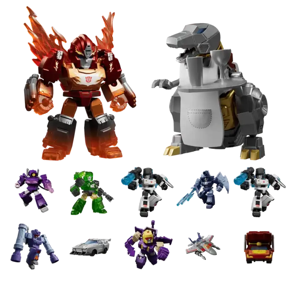 Blokees Transformers | Tyrants Fury Blind Box Figuras 5,5 cm