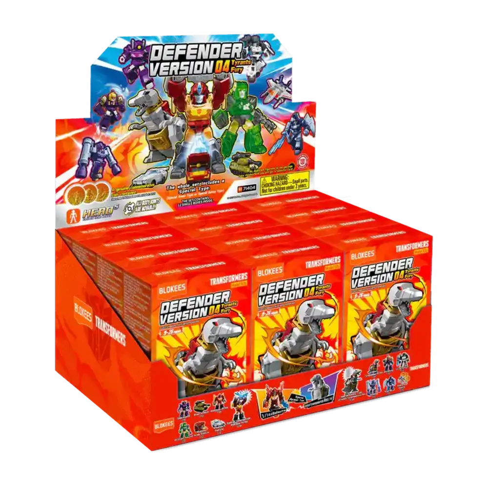 Blokees Transformers | Tyrants Fury Blind Box Figuras 5,5 cm | slide 2