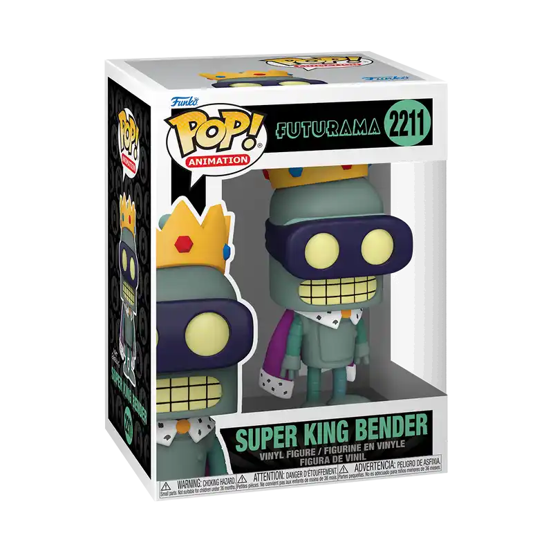 Funko POP | Animation Futurama Super King Bender Figura Coleccionable | slide 2